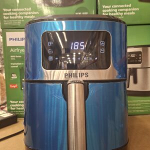 Philips Airfryer 8000 Series XXXL, Smart Wi-Fi Air Fryer with Touch Cooking Technology, RapidAir Technology for 90% Less Fat, 7 Presets, Dishwasher Safe, Large Family Size (HD9745D)